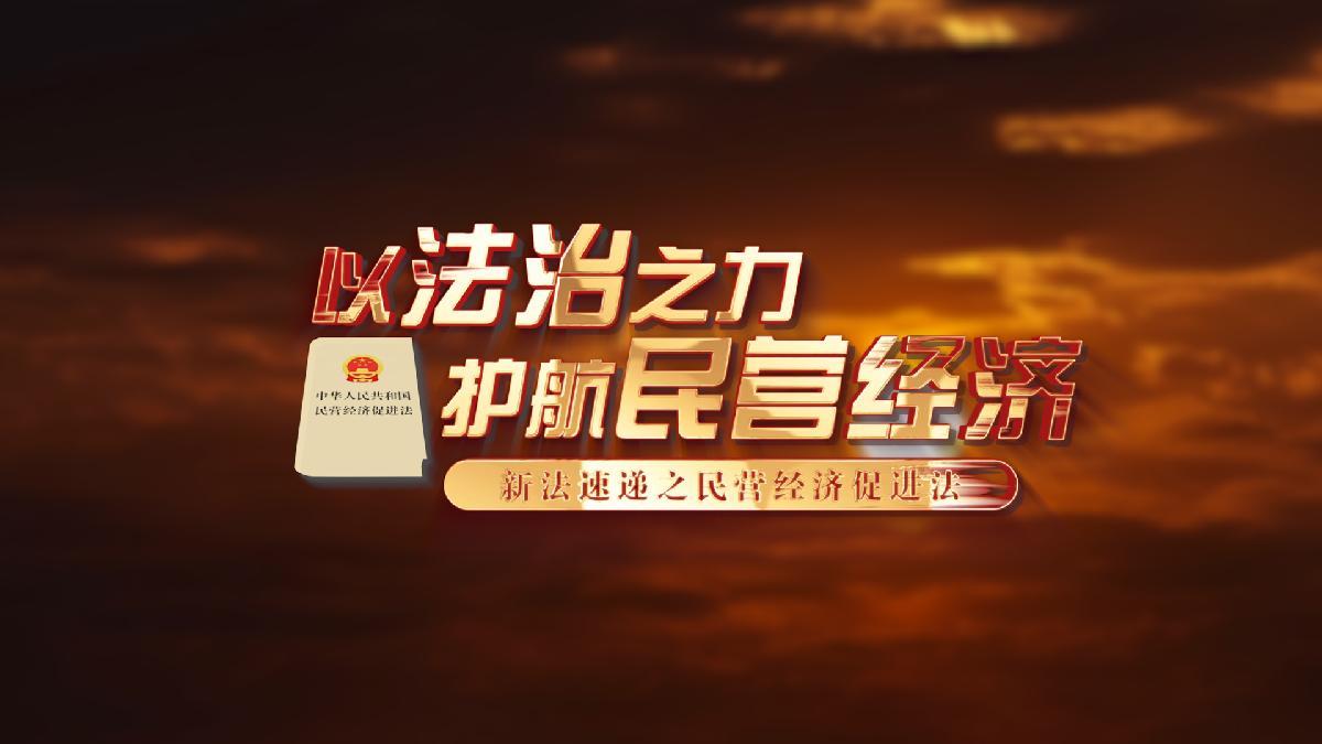 以法治之力護(hù)航民營經(jīng)濟(jì)