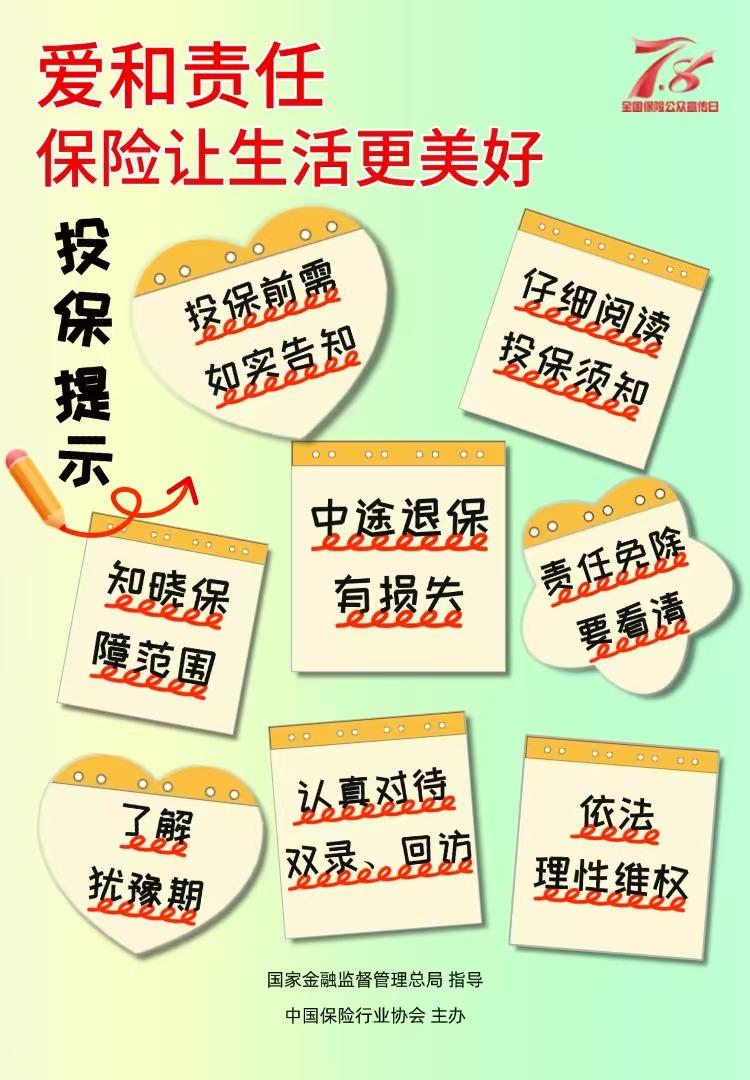 海報(bào)4投保提示