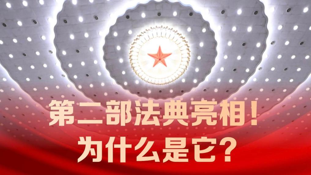 第二部法典亮相！為什么是它？